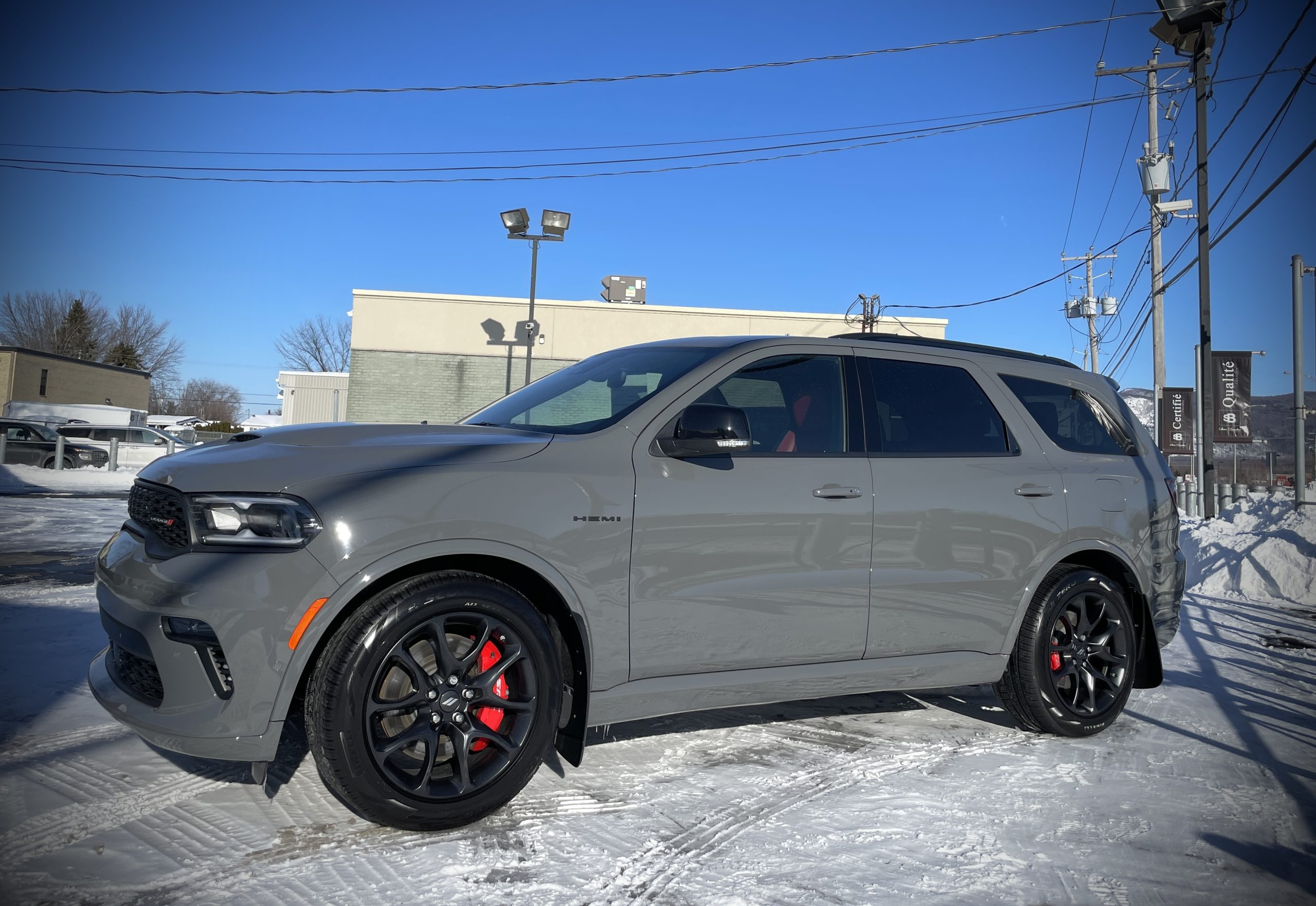 Dodge durango bleu 2023